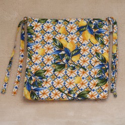 Cuscini per Sedie Made in Italy stile mediterraneo