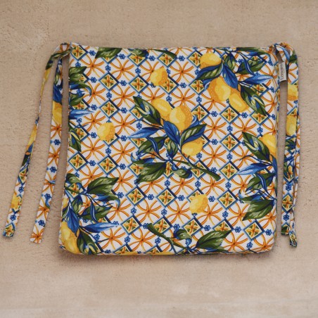 Cuscini per Sedie Made in Italy stile mediterraneo