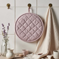 Presina malva in cotone fatto a mano – Eleganza gentile con la collezione Andromaca