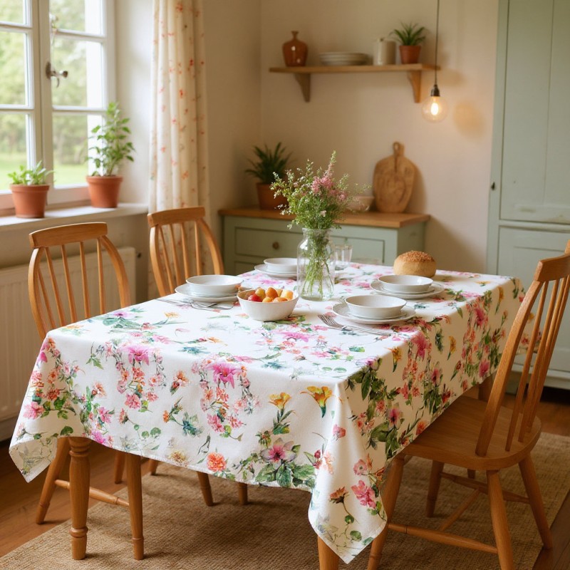 Tovaglia Anemone la ninfa dei fiori allestimento lemoire home Tovaglia Anemone la ninfa dei fiori allestimento lemoire home