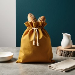 Sacco portapane giallo ocra - collezione Clori
