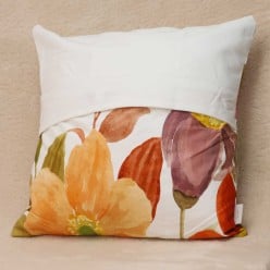 Tovaglia floreale dai colori autunnali - collezione Penelope