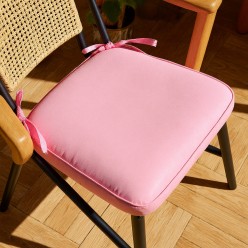 Cuscino coprisedie rosa acceso collezione Clio