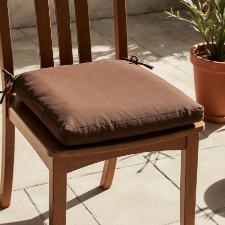 Cuscino coprisedie Dike marrone – Stile naturale e comfort quotidiano