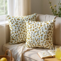 Cuscino d’arredo Talia shabby provenzale con fiorellini delicati