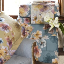 Trapunta Echidna – Fiori Selvatici in raso di cotone made in Italy