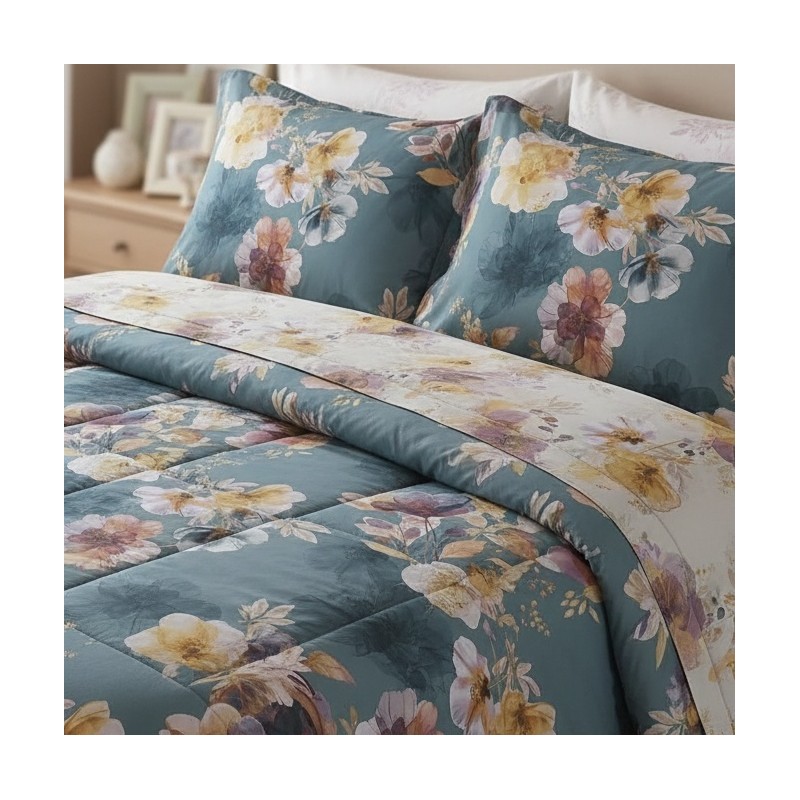 Trapunta Echidna – Fiori Selvatici e Comfort Sovrano Trapunta Echidna – Fiori Selvatici e Comfort Sovrano