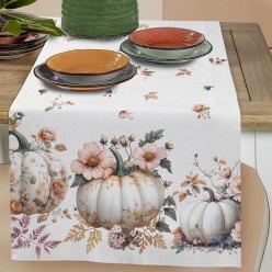 Runner da tavola linea Carpo: un omaggio all'autunno e ai colori caldi