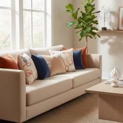 Volti Intrecciati Cuscino Decorativo – Edizione L'OCA NERA