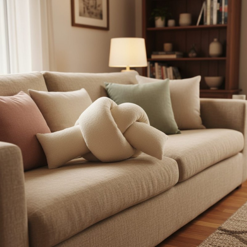 lemoire home Cuscino Scultoreo Nodo