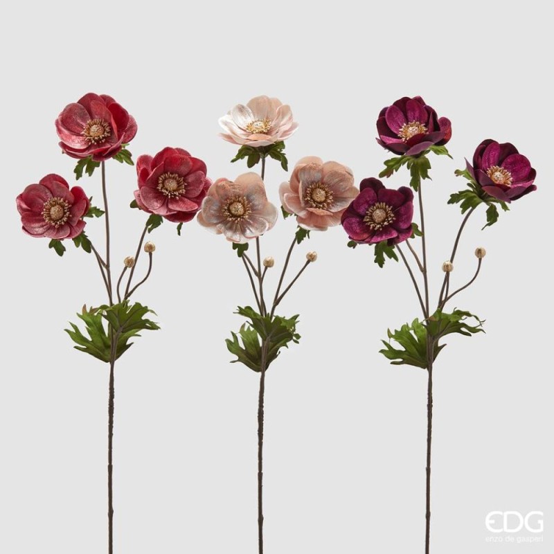 Anemone in Velluto, Pink mix color - EDG Anemone in Velluto, Pink mix color - EDG