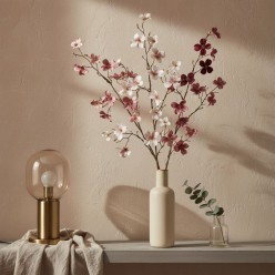 Ramo Decorativo di Cornus in Velluto – Mix Color – H 90 cm | EDG x Lemoire Home