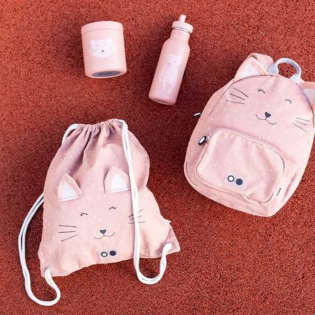 Gattino Mr. Cat: sacca zaino per scuola, sport, gite