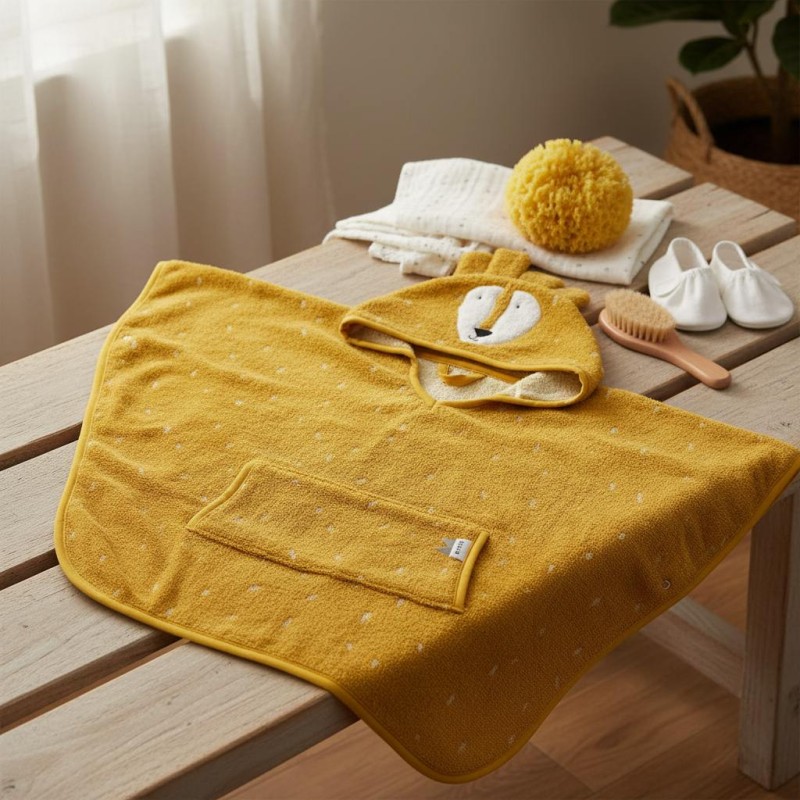 Poncho da bagnetto con tenero leoncino Mr.Lion catalogo lemoirehome