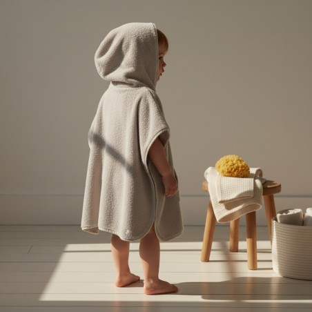Poncho da bagno per corredino bebè linee Pagee