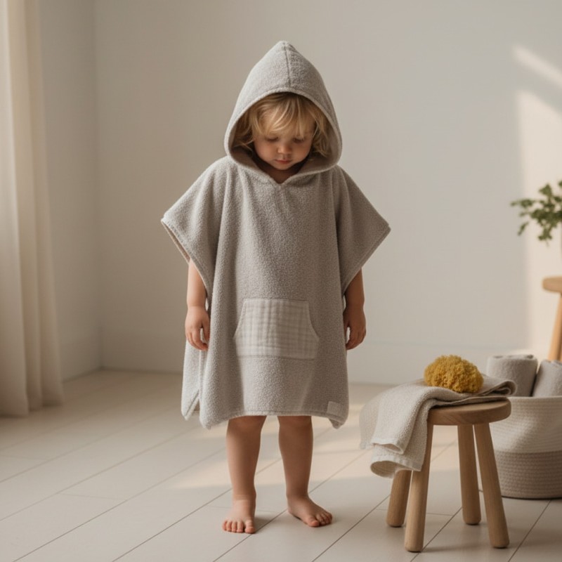 Poncho da bagno per corredino bebè linee Pagee catalogo