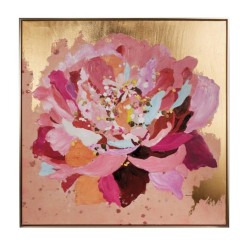 Quadro Acrilico Floreale Impressionista Anemone d'Oro - Lemoire Home
