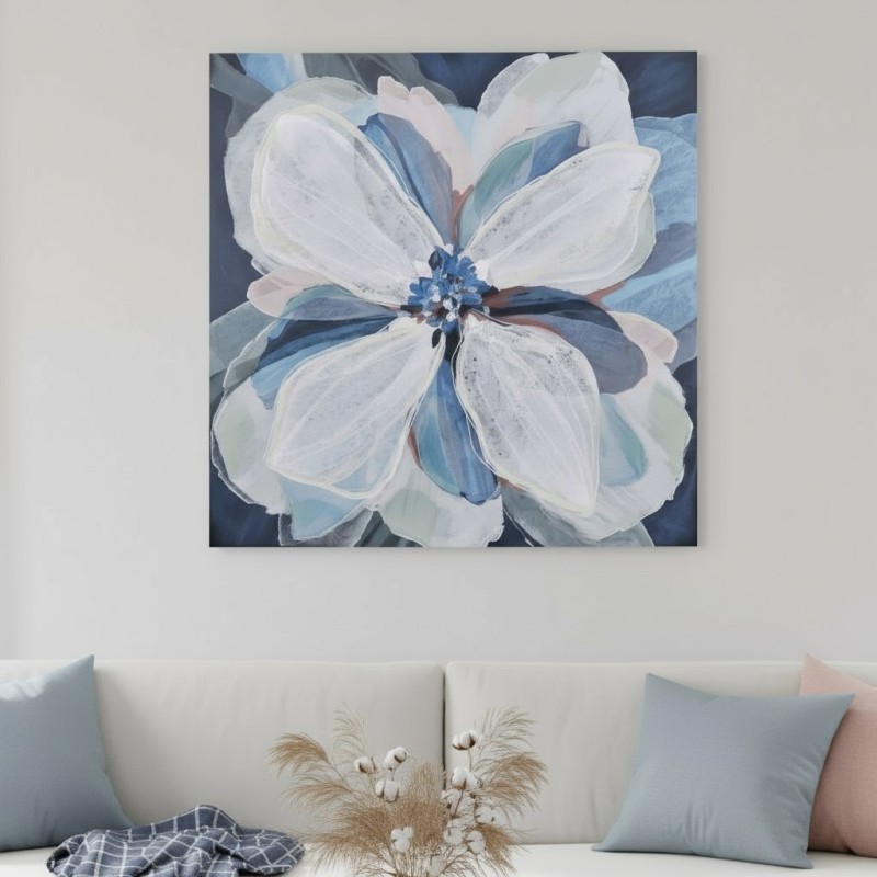 quadro floreale azzurro quadro con fiore quadro elegante soggiorno quadro floreale azzurro quadro con fiore quadro elegante soggiorno