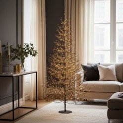 Albero di Natale LED Faggio Rich 2690 MicroLED H 210 cm | EDG x LMH