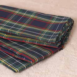 Biancheria da tavola natalizia Tartan Blu - Completo tavola collezione Crono
