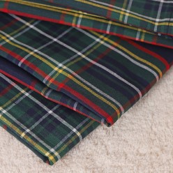 Biancheria da tavola natalizia Tartan Blu - Completo tavola collezione Crono