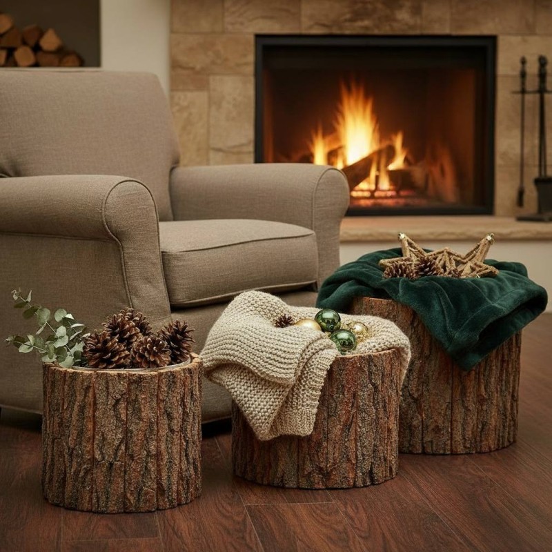 decorazione interni con tronchi corteccia decorazione interni con tronchi corteccia
