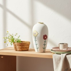 1100603A999 VASO DECOFLOR ANFORA H.27 D.15 C5 MULTICOLOR