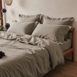 Lenzuola letto singolo in cotone collezione Pegaso di biancheria da letto