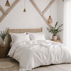 Lenzuola letto singolo in cotone collezione Pegaso di biancheria da letto