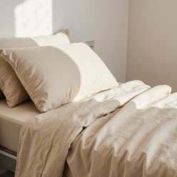 Lenzuola letto singolo in cotone collezione Pegaso di biancheria da letto
