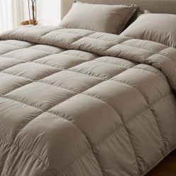 Trapunta Urania per letto matrimoniale in raso di cotone