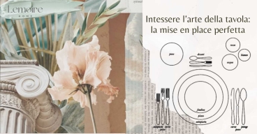 Intessere l’arte della tavola: la mise en place perfetta